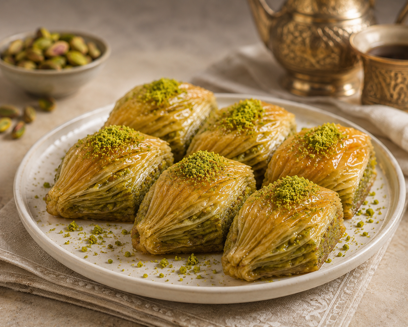 Pistachio Shell Baklava