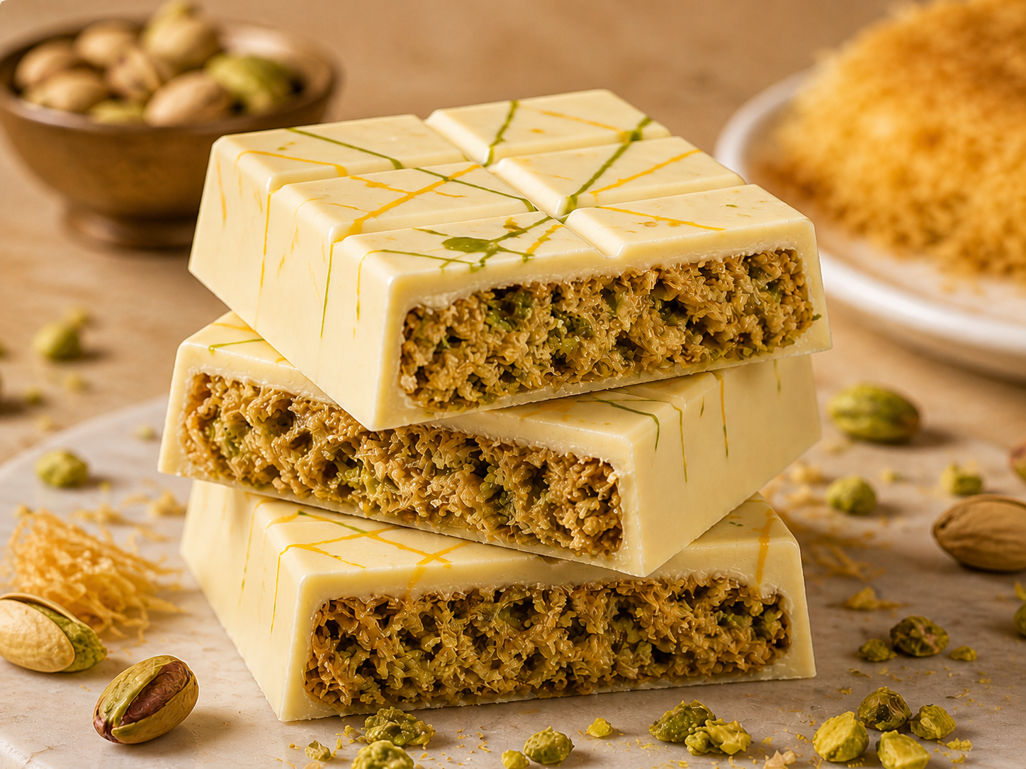 Viral Dubai Chocolate *White Chocolate*