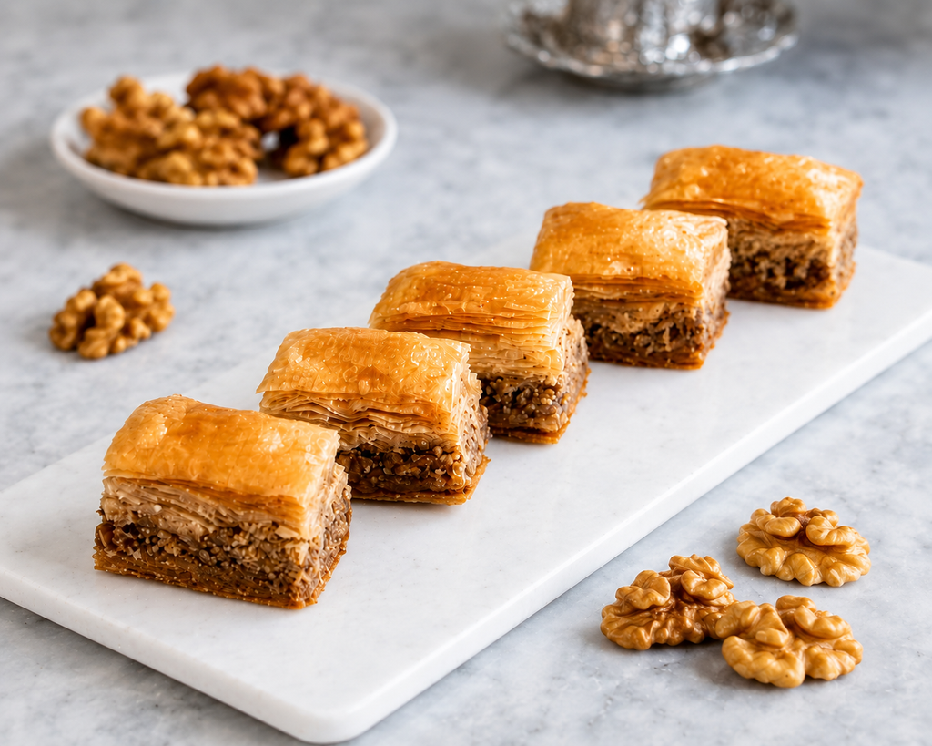 Baklava with Walnut