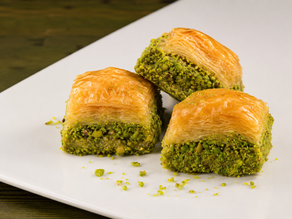 Pistachio Deluxe Baklava