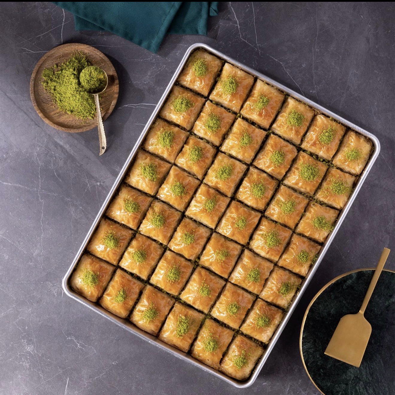 Pistachio Deluxe Baklava